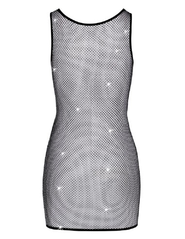 Mini robe maille et strass - Cottelli PARTY